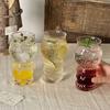 Ins Creative Transparent Glass Cups Cold Coffee Mug Ice Juice Cocktail Football Game Party Beer Drinking Cup Water Wine Bottle