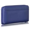 [VOICE] Classic Frame Women's Long Wallet, Elegant 3D Design, Lightweight, Large Capacity, Easy to Use, Gift, Boxed (Navy)