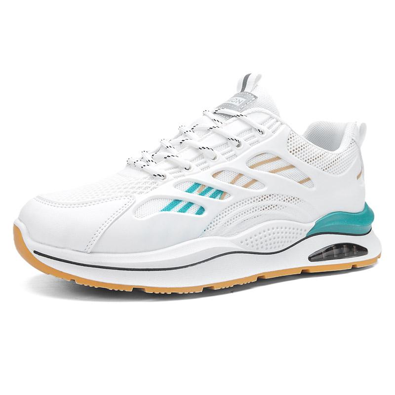 Scarpe da Skate Uomo Economiche Piatte Casual Rete Traspirante 2024 Tendenza Lusso Design Scarpe da Tennis Cofmortbale Stringate Sneakers Uomo