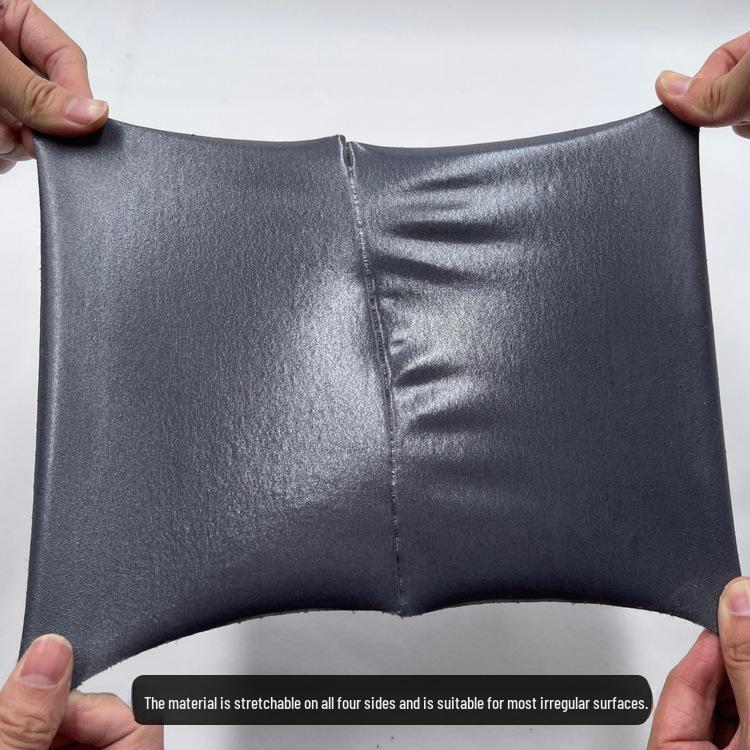 Selvklebende Elastisk Mikrofiber Semsket Skinn Bil Interiør Dørpanel AB Stolpedeksel