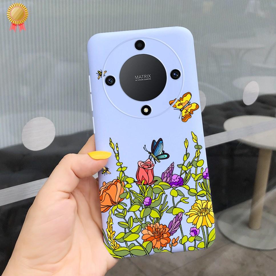 Luxury Case For Honor X9a Soft TPU Capa COOL New Cute Animal Painted Back Coque For Honor X9a X8A X7A 9XA 8XA 7XA  Bumper Bags
