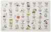 PEANUTS Snoopy Hug 605515 Placemat, 43.5cm,