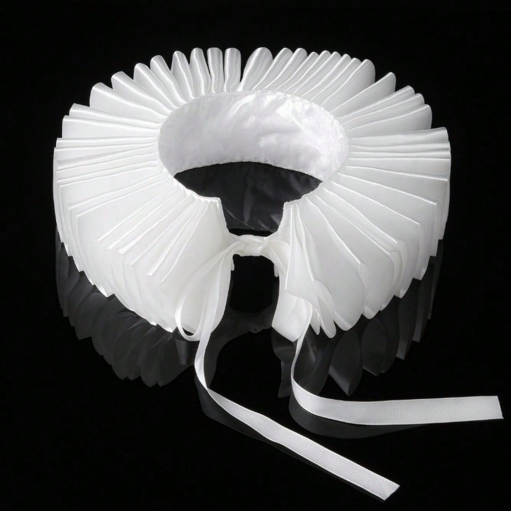 Handmade court aristocratic literary fake collar retro ruff collar coldplay photography wedding accessories props