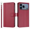 Flip Wallet Case for iPhone 17 16 Pro Max 17e 16e Air, Leather Card Holder Cover with Magnetic Clasp, Stand, Shockproof Case