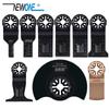 Oscillating Tool Saw Blades S9, 9pcs Blade for Wood, Plastic, Soft Metal Cutting
