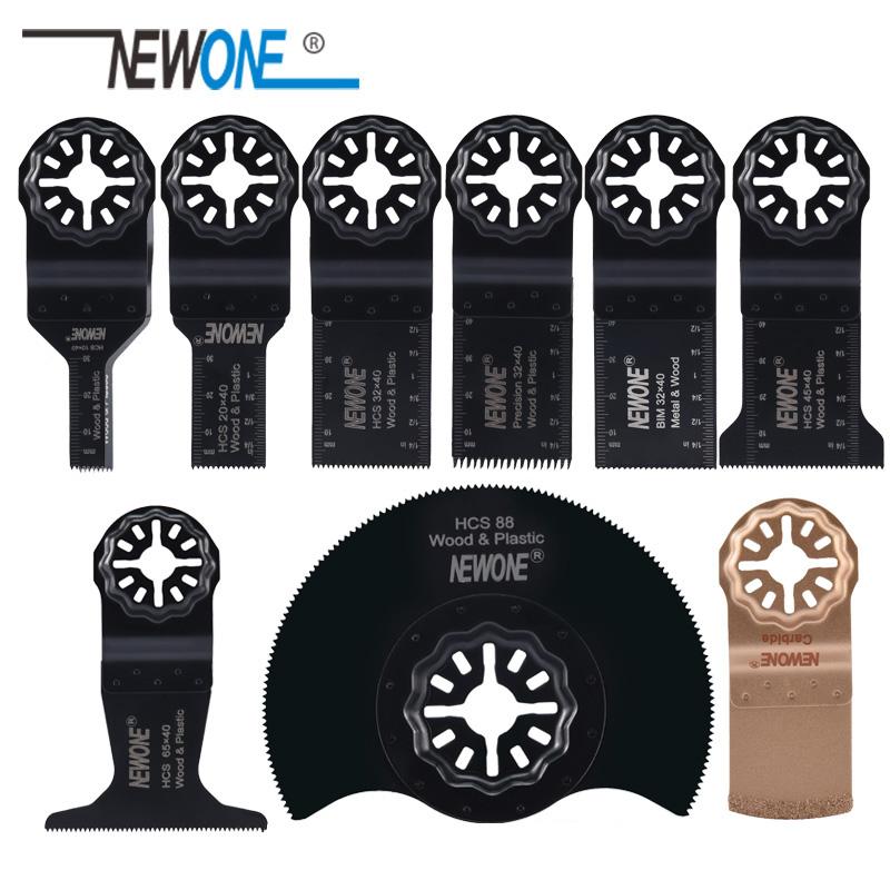 Oscillating Tool Saw Blades S9, 9pcs Blade for Wood, Plastic, Soft Metal Cutting