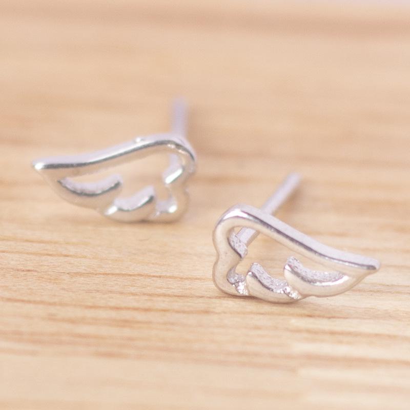 Modne koreańskie kolczyki sztyfty ze srebra s925: Prosty geometryczny design dla kobiet - 25 najlepiej sprzedających się stylów