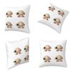 Marcel The Shell Shoes On  Square Pillowcase Cushion Cover Pillow Case Throw Pillow Cover for Home Bedroom Car