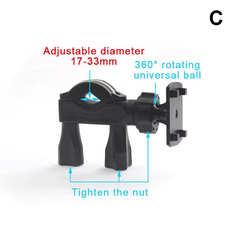 Creative Universal Motorcycle Navigation Mount 360 Degree Rotation Adjustable Mountain Bike Smartphone Mount