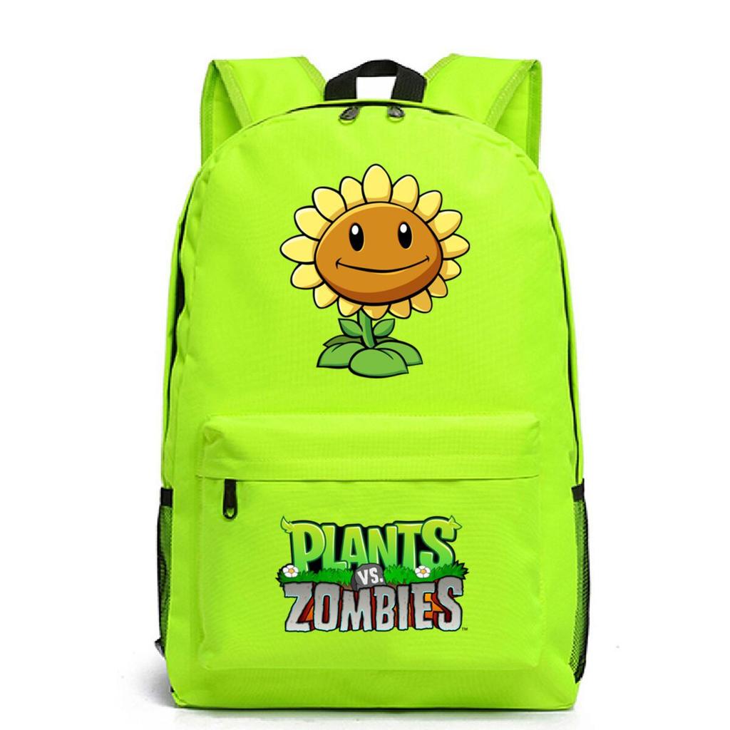 Game Merchandise Plants Vs. Zombies School Bag Casual Simple Backpack