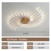 Oturma Odası Lambası LED Tavan Lambası Modern İç Mekan Aydınlatması Akrilik Nordic Yaratıcı Yelpaze Şekilli Yatak Odası Armatürü Ev Dekorasyonu Çocuk Odası