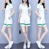 Shorts Sports Casual Suit Women's Summer Korean Style Trendy Women's Fashionable Two-piece Set Summer