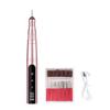 Electric Nails Drill Machine Rechargeable Nails Drill Professional Nails Drill Adjustable Speed for Acrylic Nails