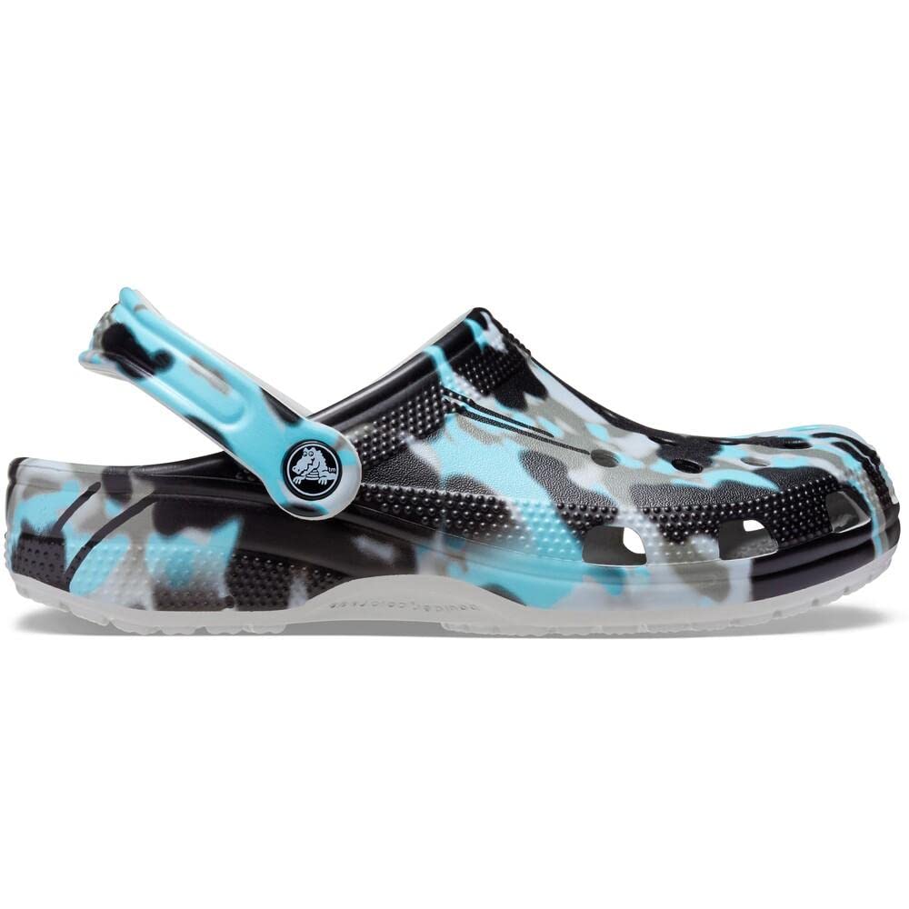 Crocs Atmosphere (1FT) Unisex Classic Spray Camo Clog Sandals, Size 25cm (M7/W9)
