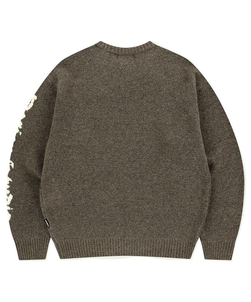 MAHAGRID Firedrake Knit Sweater Brown(Mg2Efmk603A)