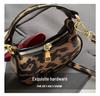 Girls' Leopard Print Mini Bow Handbag: Autumn/Winter Crossbody Shoulder Bag