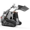 Alloy building blocks construction engineering set metal forklift bulldozer robot RC car RC toy boy child