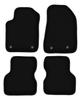 BASIC Black Velour Floor Mats For: Alfa Romeo Giulietta Hatchback (2010-2020)