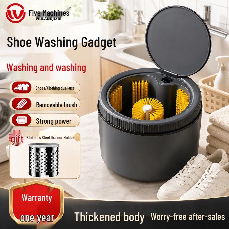 Wulang Semi-automatic Shoe Washing Machine CN plug (adapter included)