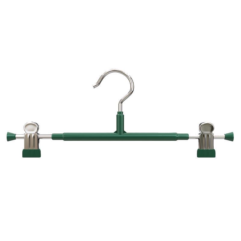 Dipped Plastic Pants Clip: Strong, Seamless, Non-Slip Skirt and Pants Hanger for Home Drying