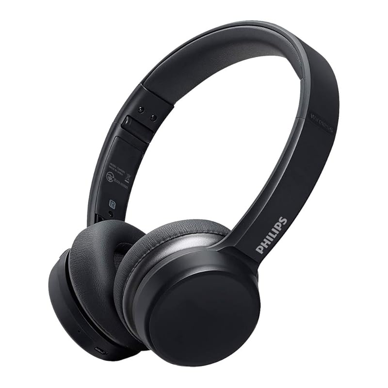 

PHILIPS Bluetooth wireless headphones TAH5255 30 hours of continuous playback (black)
