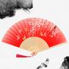 Photography Props Chemical Fiber Cloth Cute Not Easily Deformed Wedding Party Folding Handheld Fan Chinese Fan