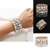 Luxurious Water Drop Crystal Glass Fashion Bracelet For Stylish Women Winter