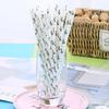 25Pcs Coconut Tree/Turtle Leaf /Cactus Drink Juice Paper Straws Children Birthday Party Decorations