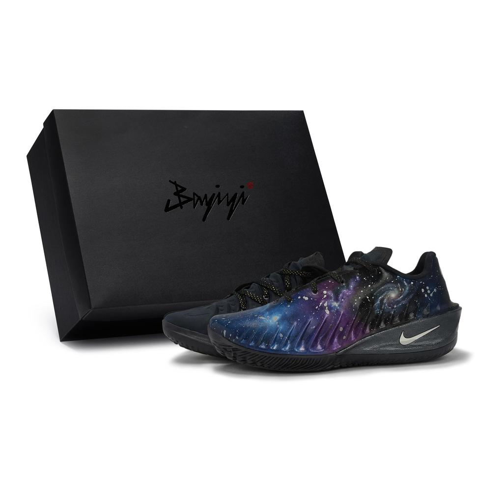 Nike G.T. Cut 4 811 Manufacturing, Celestial Realm, Special Shoe Box Slip Resistant Low top Basketball Shoes Unisex HV9921-001(Team80-SBOX)