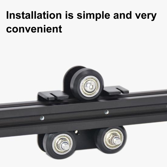 Yousheng 3D-Extruder Rückwandplatte für Ender-3 CR10/CR10Pro Robuste Metall-Rückwandplatte mit Riemenscheibe Extrudier-Rückplatte 3D-Zubehör