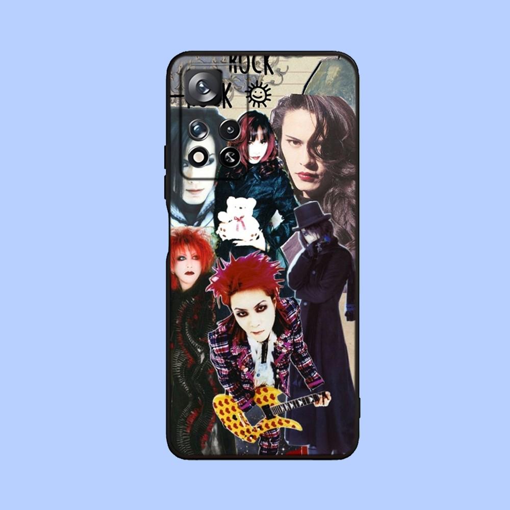 Malice Mizer Rockband Handyhülle Für Samsung Galaxy A13,A21s,A22,A31,A32,A52,A53,A71,A80,A91 Weiche Schwarze Hülle