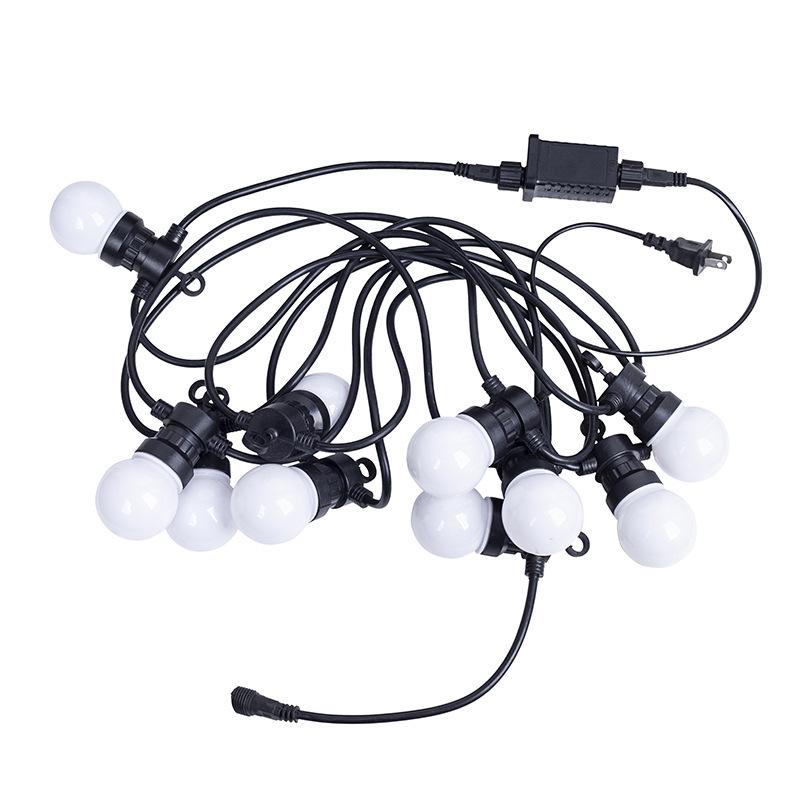 G50 Outdoor Waterproof Solar Globe String Lights for Camping, Courtyard, Awning, Tent & Decorative Atmosphere.