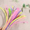 100pcs Educational Toys DIY Strips Twist Bar Chenille Stems Plush Wired Twist Sticks  Handcraft