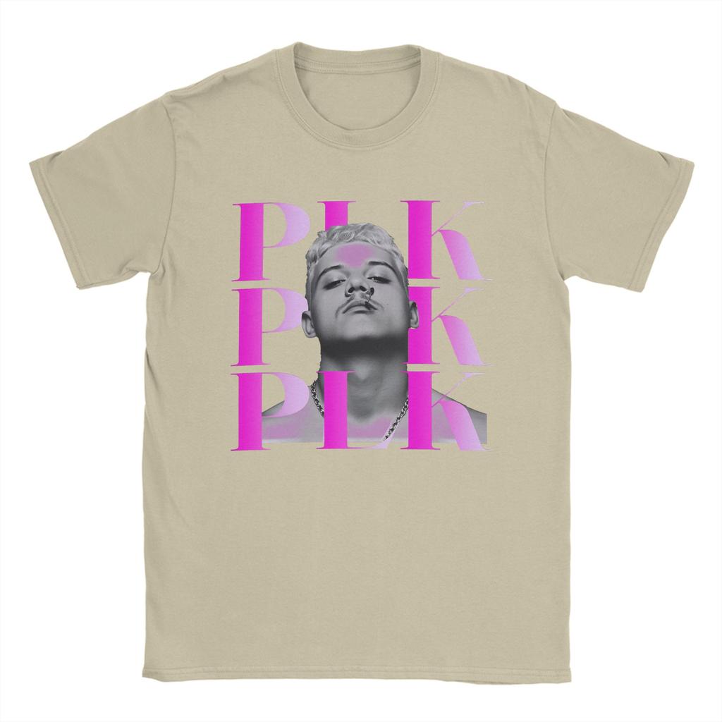 Rapper Plk Face T Shirt for Unisex 100 Cotton Funny TShirt Crewneck Tee Shirt Short Sleeve Clothing Plus Size