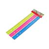 30cm Transparent Plastic Ruler Set (3-Piece) for Drafting & Drawing, In Stock