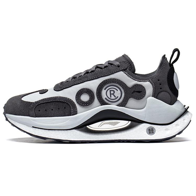 

Li Ning Shadow CRC Low top Casual Shoes Men s Smoky Ink Gray AZGT017-7 44