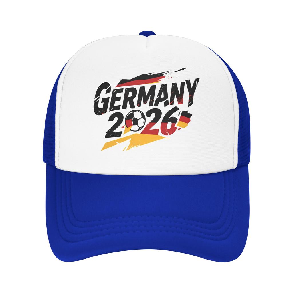 GerUnisexy Football Match Mesh Baseball Caps Adult Sun Caps Usa Canada Mexico Soccer Hat Adjustable Summer Trucker Caps
