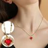 Ocean Heart Necklace For Women, Luxury And Elegant, Angel Collarbone Chain