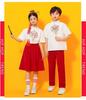 Chinese Style Children's Performance Costumes for Girls - Choir, Recitation, Sports Meeting, and School Uniforms