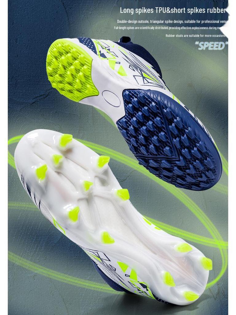Cross-Border Assassin Youth High-Top AG Soccer Shoes for Professional Training & Competition