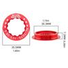 Aluminum Alloy Bicycle Cassette Cover 11T Fixed Bike Freewheel Fixing Bolt Ultra Light Easy Installation Freewheel Protector