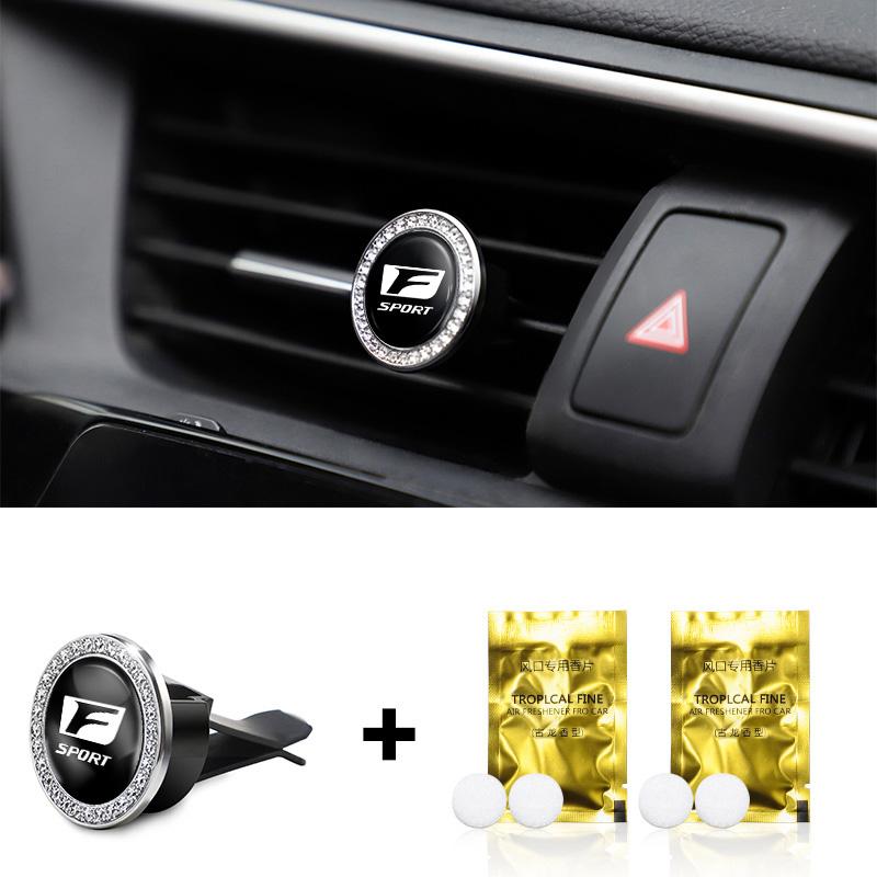 Car Vent Air Freshener Aromatherapy Solid Perfume Diffuser For Lexus F-SPORT ES RX NX LS UX LM LX GX LC RZ IS CT GS RC HS SC TX