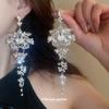 Water Drop Tassel Earrings, European and American Style Personalized Earrings, Fashionable and Elegant Earrings with a Light Luxury and High-End Feel