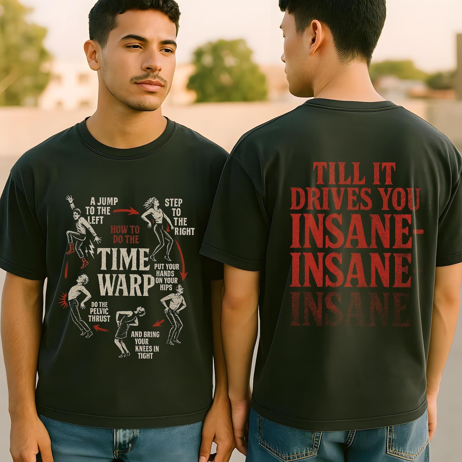 Vintage Rocky Horror Picture Show T-Shirt: Cult Film Time Warp Tee S