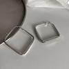 Elegant 2024 Statement Hoop Earrings - Unique European & American Style for Women, Ins Niche Design