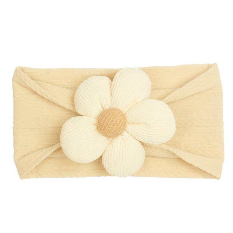 Autumn new baby jacquard elastic hair accessories, children's soft and comfortable headgear headband, baby headband