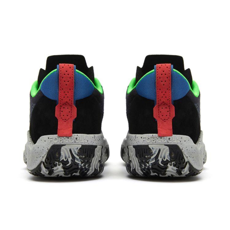 New Balance Nb 2Wxy 1 Low Fabric Pigskin Comfortable Versatile Low-Top Retro Basketball Shoes Men Sneaker Black Green BB2WXYLB