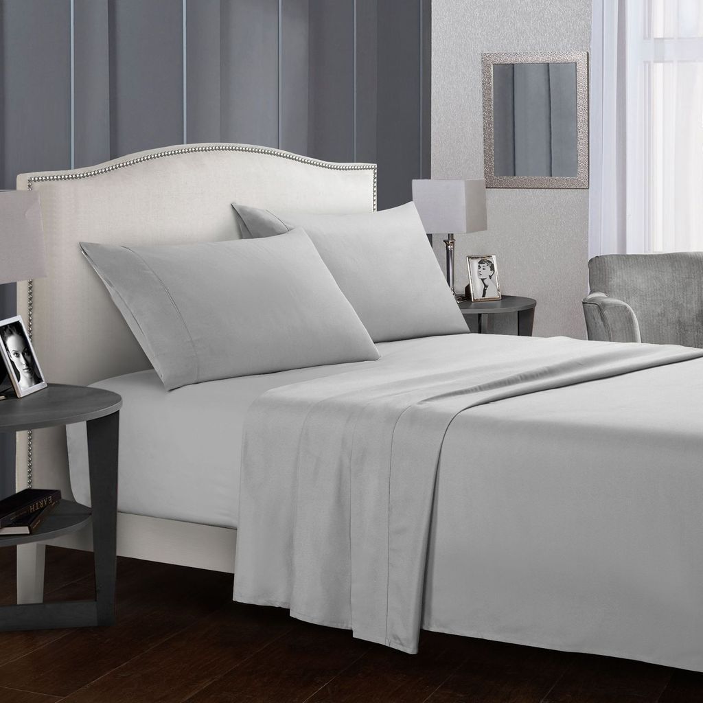 Modern Minimalist Polyester Bed Sheets And Pillowcases With Soft Breathable Comfort For All Seasons