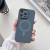 Original Liquid Silicone Matte Fluorescence For Magsafe Case For iPhone 15 14 13 Pro Max Wireless Charge Magnetic Soft Cover