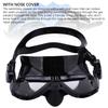 Swimming Glasses with Nose Cover Adults 180 Degree Clear View for Snorkeling Diving Pool Beach
